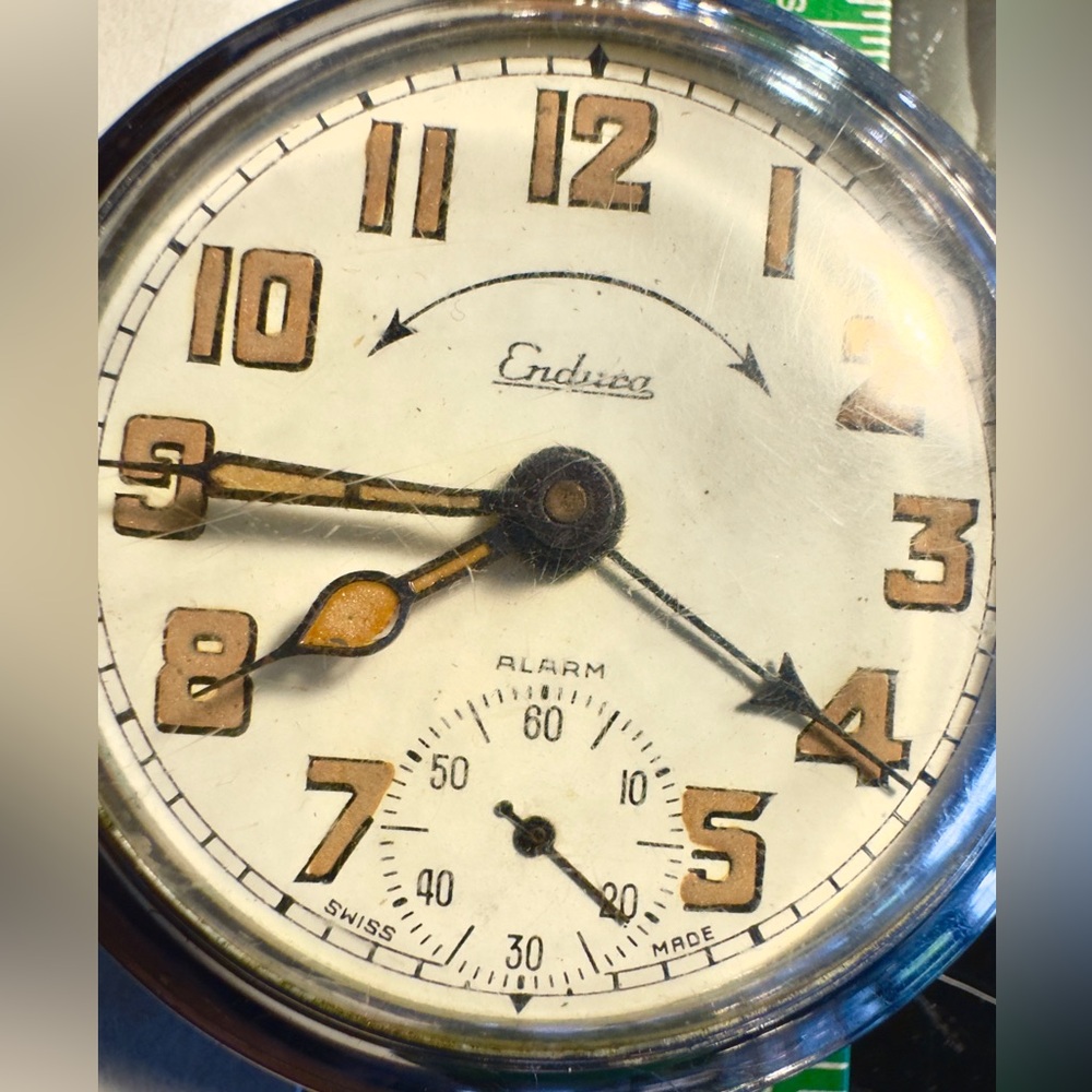 Deco Endura alarm Pocket watch
